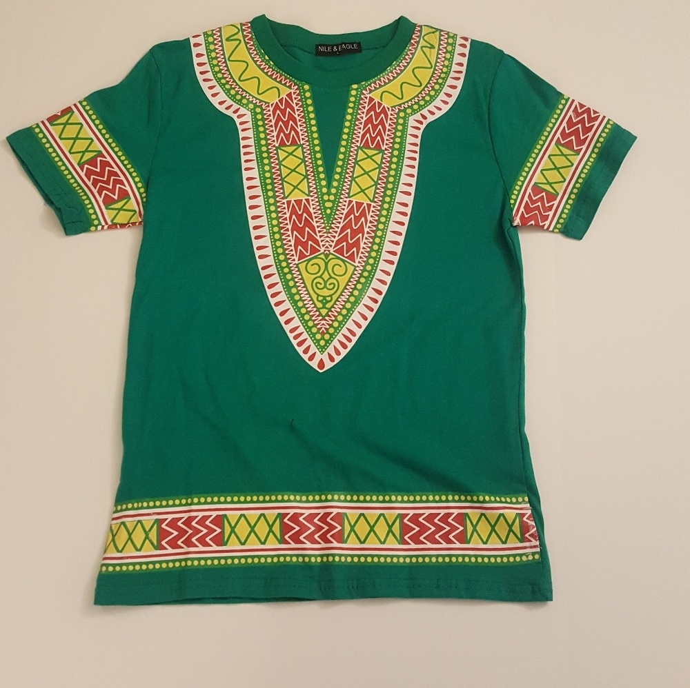 Daishiki print t-shirt